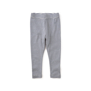 Tea Collection, Baby Girl Apparel - Leggings,  Striped Leggings - Heritage Blue