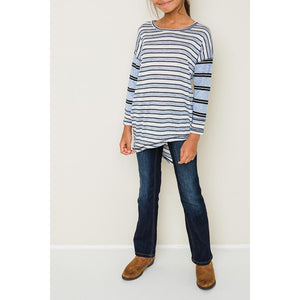 Hayden LA, Girl - Tees,  Stripes Tee