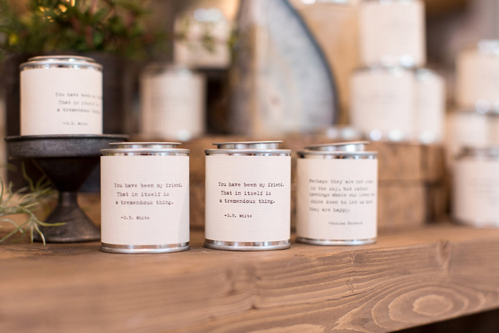 Shine Travel Candles - pick from 14 quotes - Eden Lifestyle