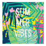 Summer Vibes Jungle Beverage Napkins - Eden Lifestyle