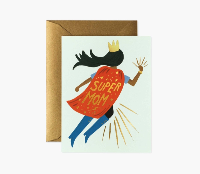 Soaring Super Mom Greeting Card - Eden Lifestyle