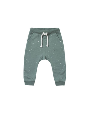 Rylee and Cru, Baby Boy Apparel - Pants,  Rylee & Cru Cosmos Sweatpant Spruce