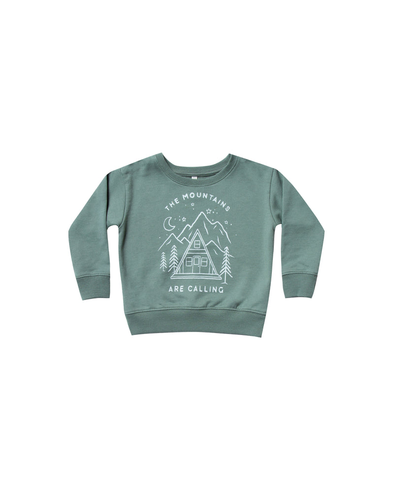 Rylee and Cru, Baby Boy Apparel - Shirts & Tops,  Rylee & Cru Mountains are Calling Sweatshirt
