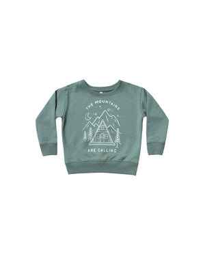 Rylee and Cru, Baby Boy Apparel - Shirts & Tops,  Rylee & Cru Mountains are Calling Sweatshirt