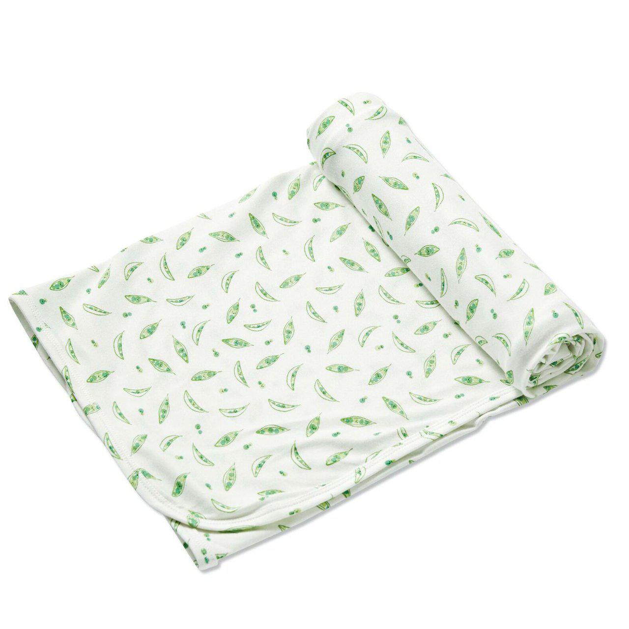 Angel Dear Sweet Peas Banboo Swaddle Blanket Eden Lifestyle