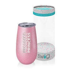 Swig, Home - Drinkware,  Swig Prosecco Princess Stemless Flute