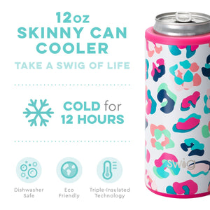 Swig, Home - Drinkware,  Swig 12oz Skinny Can Cooler - Party Animal