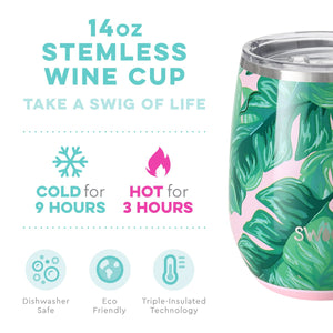 Swig, Home - Drinkware,  Swig Palm Springs Stemless Wine Cup (14oz)