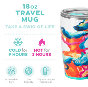 Swig, Home - Drinkware,  Swig Color Swirl Travel Mug (18oz)