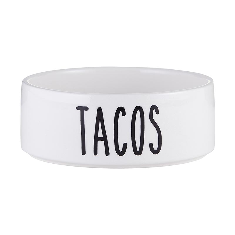 Eden Lifestyle, Home - Pet,  Tacos Ceramic Pet Dish