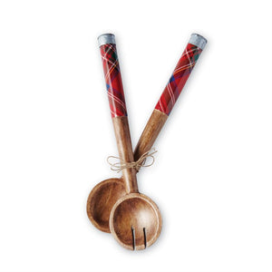 Mud Pie, Home - Serving,  Mud Pie - Tartan Salad Servers