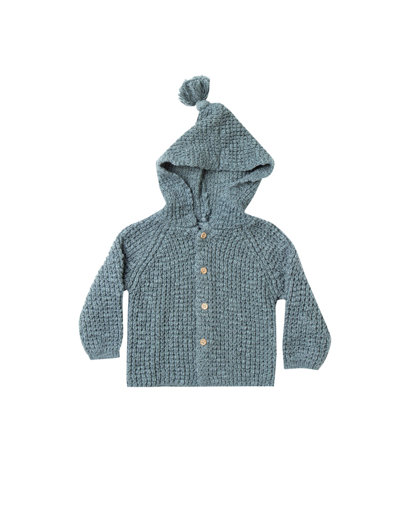 Rylee and Cru, Baby Boy Apparel - Shirts & Tops,  Rylee & Cru Tassle Cardigan Dusty Blue