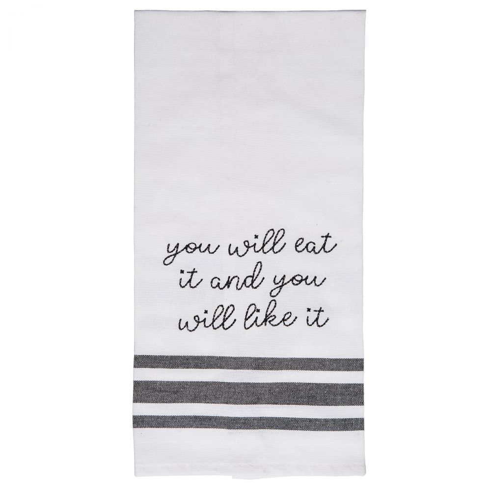 You will Eat it & like it Tea Towel - Eden Lifestyle