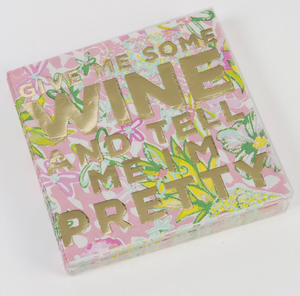 Tell Me I'm Pretty Beverage Napkins - Eden Lifestyle