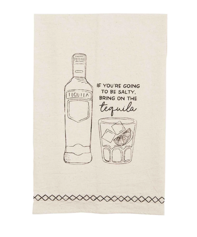 Mud Pie Tequila Drink Dish Towel - Eden Lifestyle