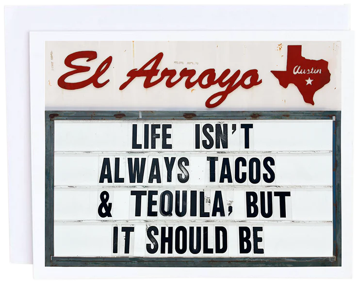 Tacos & Tequila Card - Eden Lifestyle