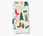 Rifle Paper Co Deck the Halls Tea Towel - Eden Lifestyle