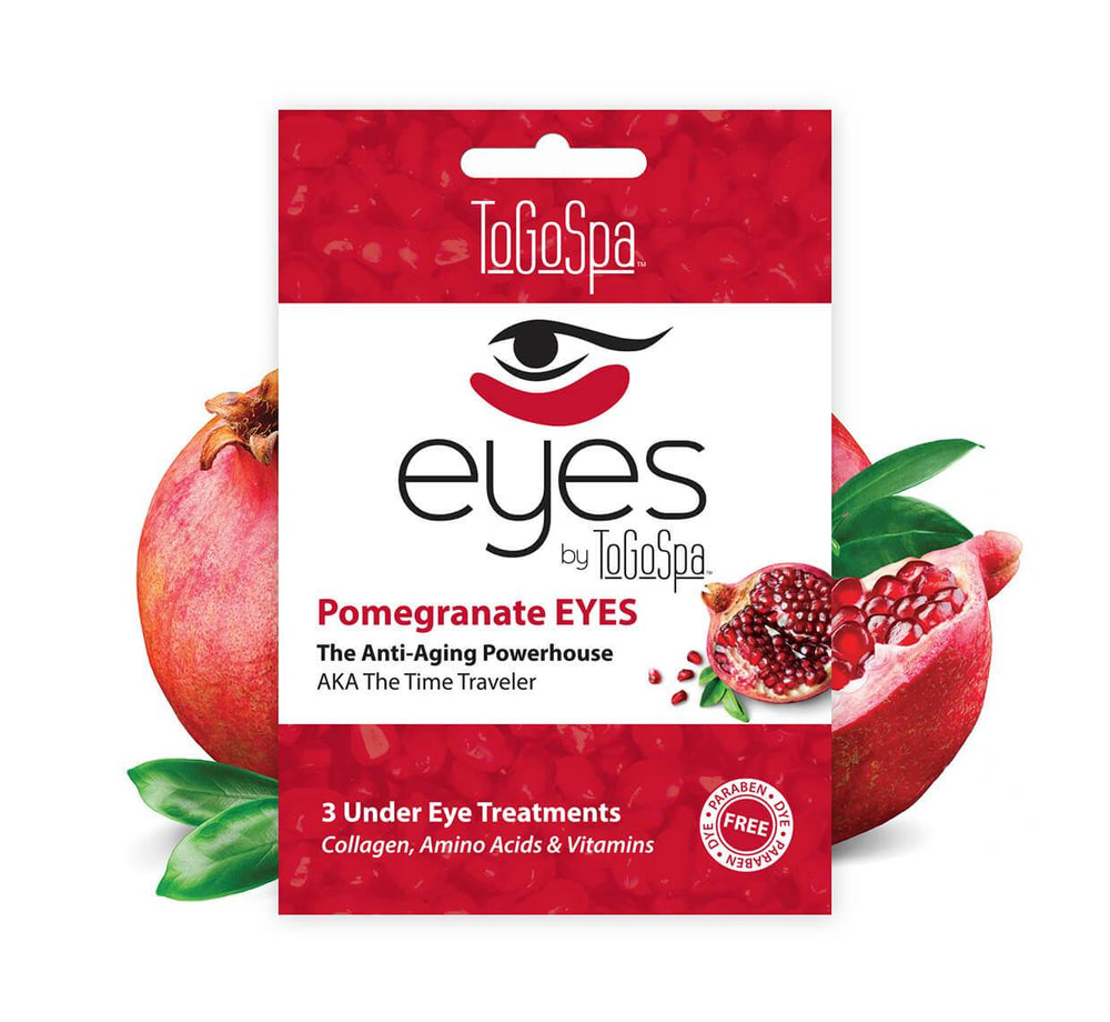 ToGoSpa  Pomegranate EYES: AKA The Time Traveler - Eden Lifestyle