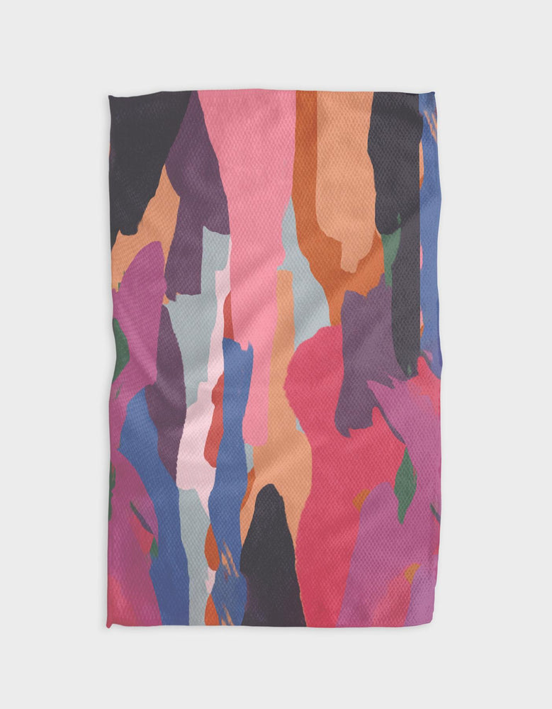 Geometry Torn Kitchen Tea Towel - Eden Lifestyle