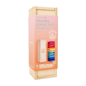 Sunnylife, Gifts - Kids Misc,  TRAVEL JUMBLING TOWER | SUPER FLY