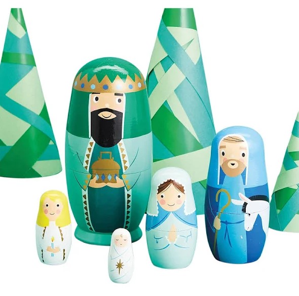 Two's Company, Gifts - Toys,  Nativity Nesting Family