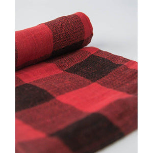 Little Unicorn, Baby - Swaddles,  Little Unicorn Swaddle - Red Plaid