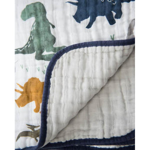 Little Unicorn, Baby - Blankets,  Little Unicorn Quilt - Dino Friends