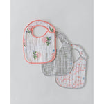Little Unicorn, Baby - Feeding,  Little Unicorn Classic Bib 3 Pack - Watercolor Rose