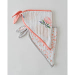 Little Unicorn, Baby - Feeding,  Little Unicorn Bandana Bib - Watercolor Rose