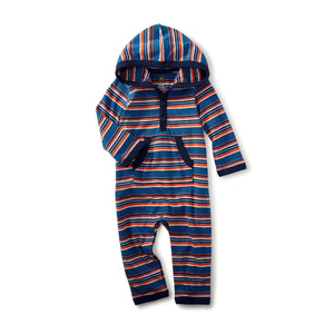 Tea Collection, Baby Boy Apparel - Rompers,  Ugie Hooded Romper