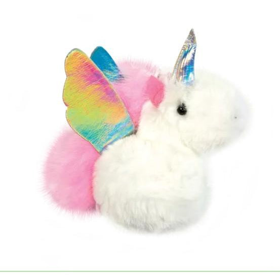 Iscream, Gifts - Kids Misc,  Unicorn Furry Pom Pom Clip