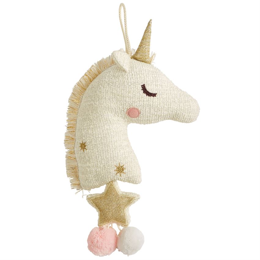 Mud Pie, Baby - Nursery Organization,  Golden Unicorn Musical Pull