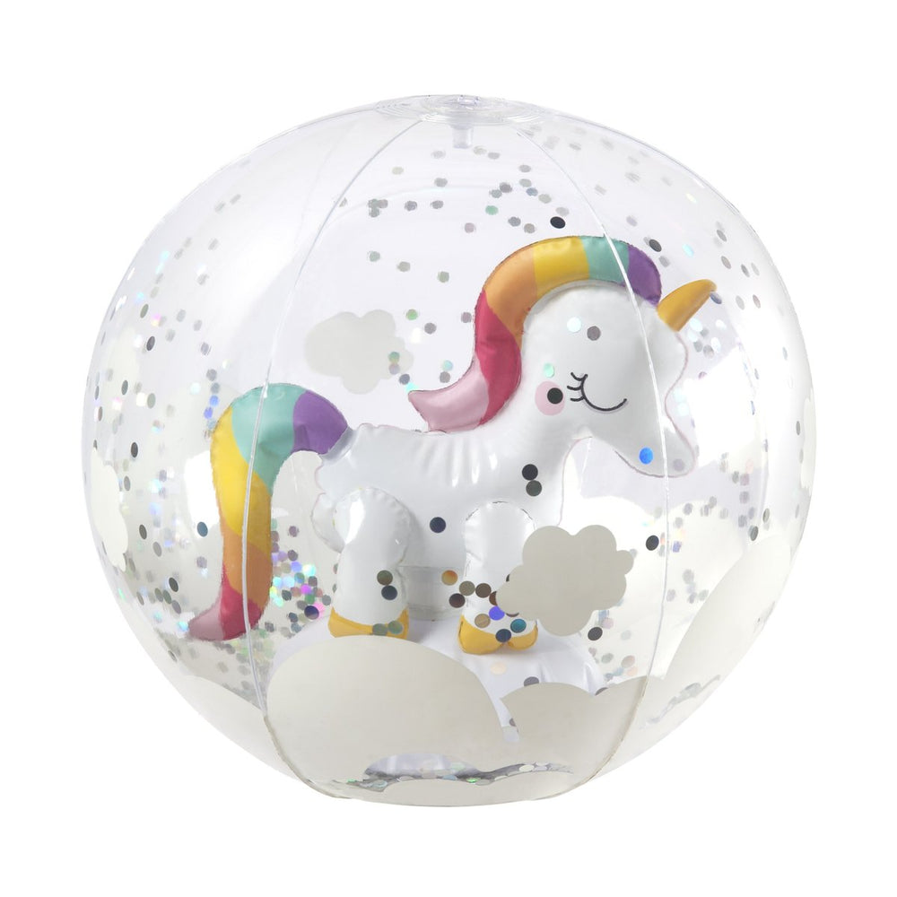 Sunnylife, Home - Outdoor,  3D INFLATABLE BEACH BALL | UNICORN