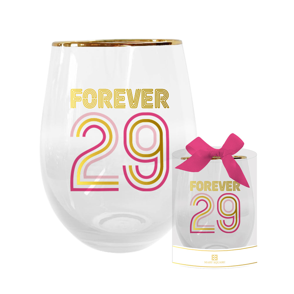 29 Forever Wine Glass - Eden Lifestyle