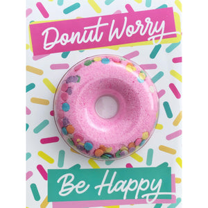 Eden Lifestyle, Gifts - Greeting Cards,  Donut Worry Bath Fizz Card