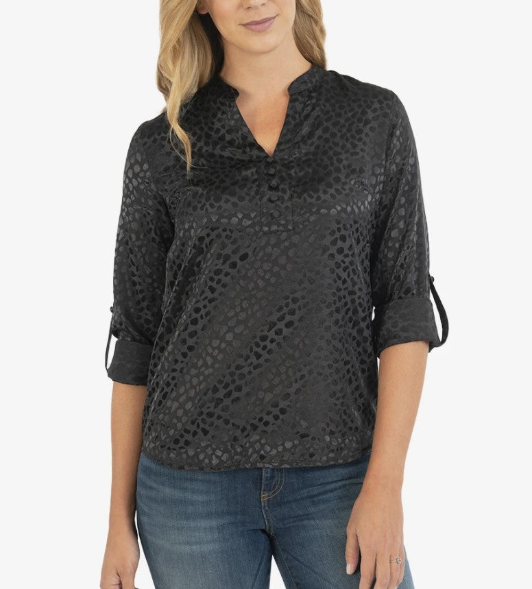 KUT from the Kloth, Women - Shirts & Tops,  KUT from the Kloth VALENCIA BLOUSE (BLACK)