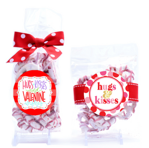 Valentine Yogurt Pretzels Treat Bag Assortment - Eden Lifestyle