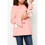 Hayden LA, Girl - Shirts & Tops,  Viv Bell Sleeve Top