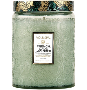 Voluspa, Home - Candles,  Voluspa - French Cade Lavender - Large Jar Candle