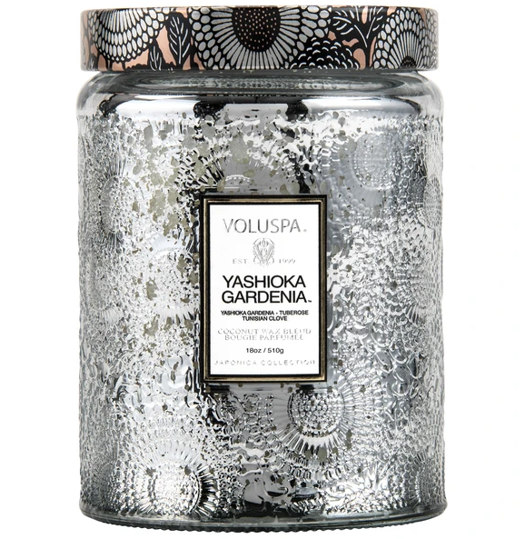 Voluspa, Home - Candles,  Voluspa - Yoshioka Gardenia - Large Jar Candle