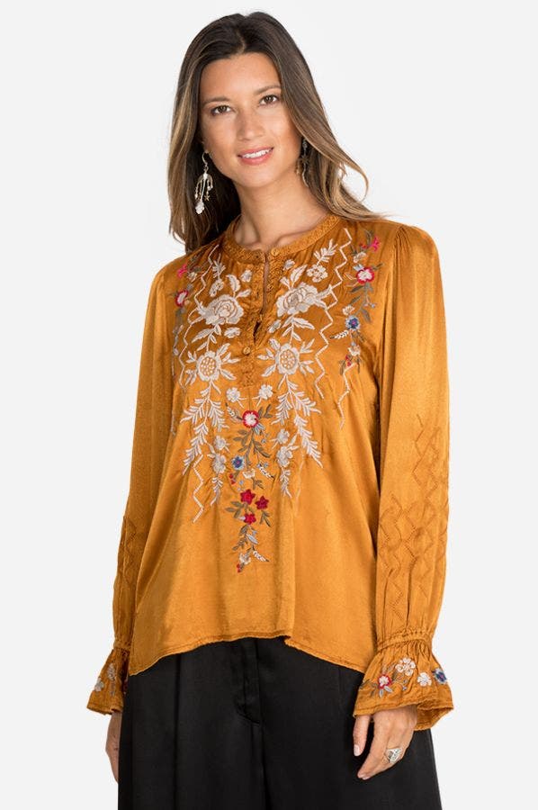 Johnny Was ROMA VICTORIAN PRAIRIE BLOUS - Eden Lifestyle