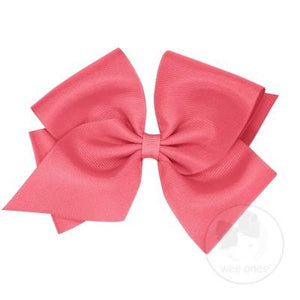 Wee Ones, Accessories - Bows & Headbands,  Wee Ones - Mini King Grosgrain Hair Bow