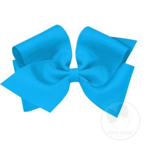 Wee Ones, Accessories - Bows & Headbands,  Wee Ones - Mini King Grosgrain Hair Bow