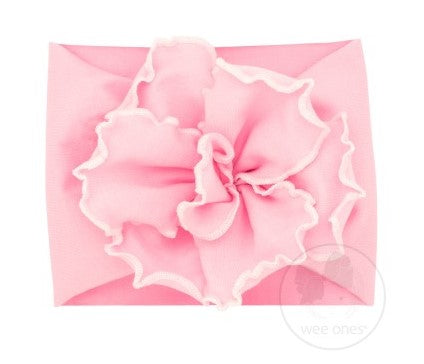 Wee Ones, Accessories - Bows & Headbands,  Wee Ones Large Petal Flower Cotton Baby Band
