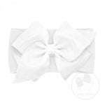 Wee Ones, Accessories - Bows & Headbands,  Wee Ones Organza Overlay Baby Headband with Bow