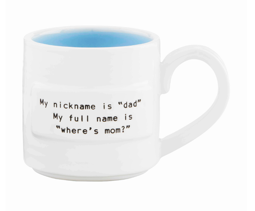 Mud Pie Dad Sentiment Mug - Eden Lifestyle