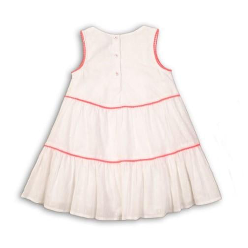 Minoti, Girl - Dresses,  Minoti Picot Hut White Dress