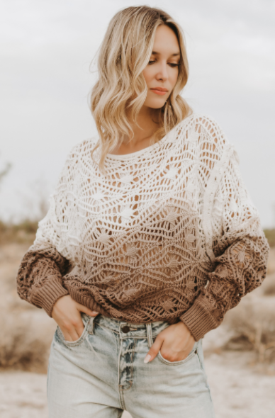 White Mushroom Sweater - Eden Lifestyle