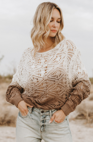 White Mushroom Sweater - Eden Lifestyle