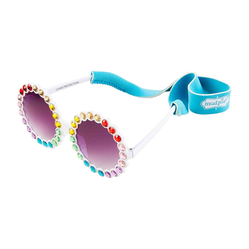 White Round Sunglasses - Eden Lifestyle
